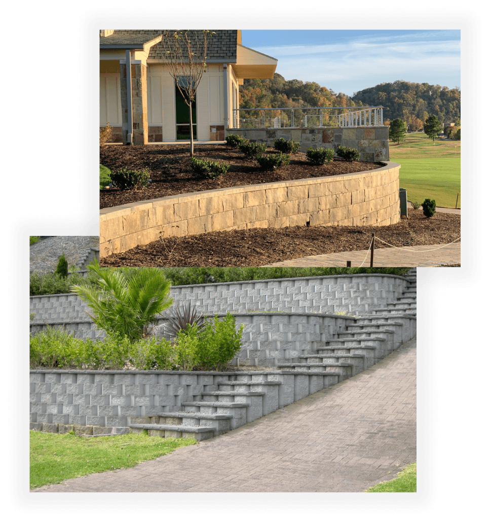 Residential and commercial retaining wall installations by London Retaining Walls